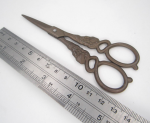 (image for) Embroidery Scissors - Bronze Grape Vines